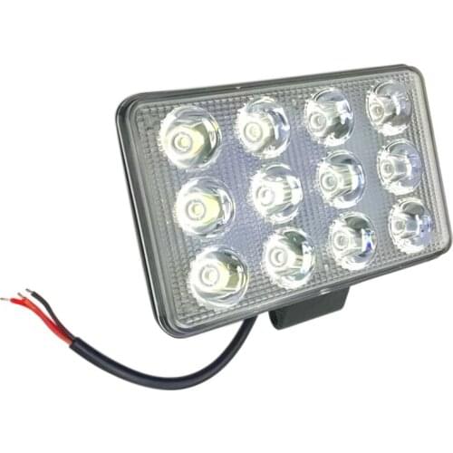 Excavator Headlight 12 beads LED work light excavator accessories