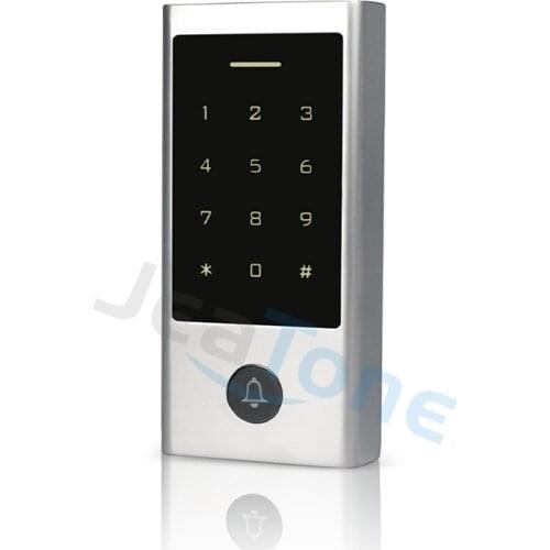 JeaTone 125KHz Card Access Control Keypad Reader IP66 Waterproof WG 26 Output DC12V Door Lock/Gate Opener(with Password Unlock)