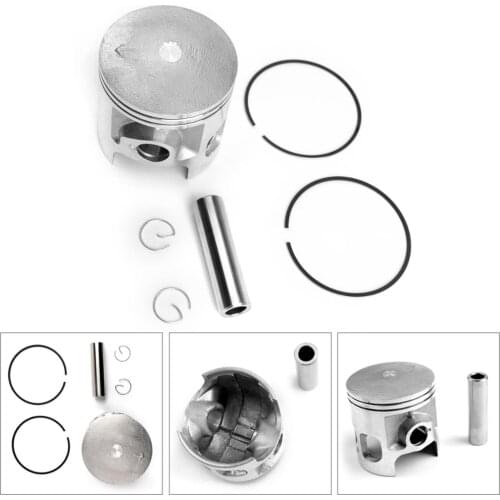 Artudatech STD 66mm Piston Kit For Yamaha DT175 MX175 YT175 1974-1982 DT MX YT 175