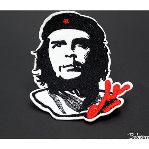 Hero Figure Great Man Clothes Patches Badges Hot Iron Mending for Clothes DIY Embroidery Stickers