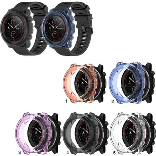 Transparent TPU Protector Case Cover for Huami Amazfit Stratos 3