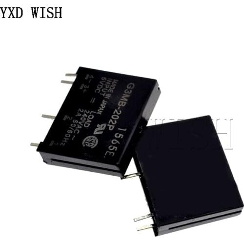 5Pcs Time Delay Relay Module G3MB-202P G3MB 202P DC-AC PCB SSR In 5V 12V 24V DC Out 240V AC 2A Solid State Relay Module
