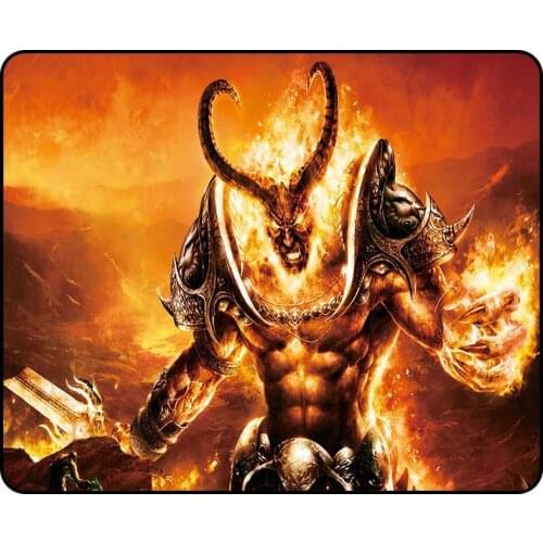 Speed Natural Rubber Small Gaming Mouse Pad Desk Mat Small Size Computer Desktop Mousepad For PC Laptop Notebook 22X18CM