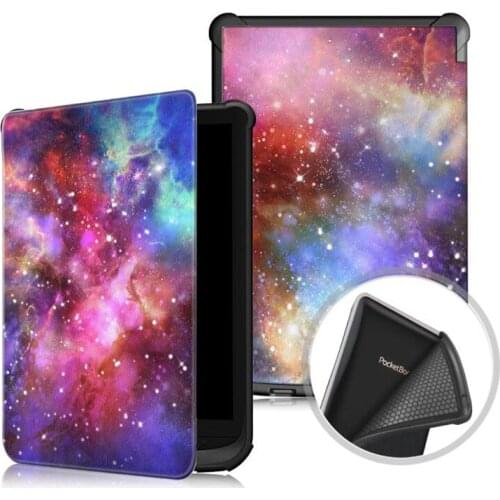 Smart case for Pocketbook 616 627 632 e-Books, Touch Lux 4/Basic Lux 2/Touch HD 3 TPU Soft Shell Cover Auto Sleep Wake