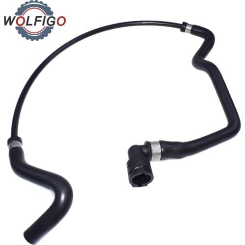 WOLFIGO Expansion Tank to Radiator Upper Coolant Water Hose For BMW E60 E61 E63 E64 523i 525i 525xi 528xi 530xi 545i 17127521775