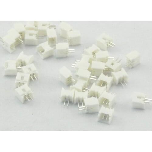 50pcs Micro JST 1.25mm Pitch 2-Pin - 8-Pin Male Connector 1.25mm socket Strip Connector 1.25mm 2P/3P/4P/5P/6P/7P/8P
