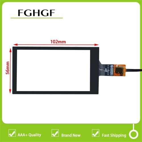 New 7 inch 6wire GT615 Touch Screen Panel For LXH-TPC0037-667-V5 102*56mm Car GPS Navigation