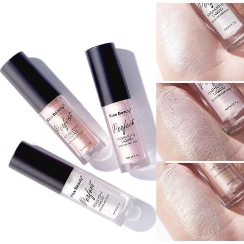 Makeup Highlighter Face Brightener High-light Lying Silkworm Brightening Eye Shadow Liquid Foundation Concealer Lasting