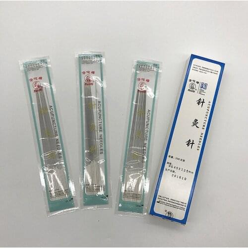 New 0.3*100mm\0.3*125mm\0.3*150mm\0.4*100mm\0.45*100mm Repeated use of awn needle Long acupuncture needle