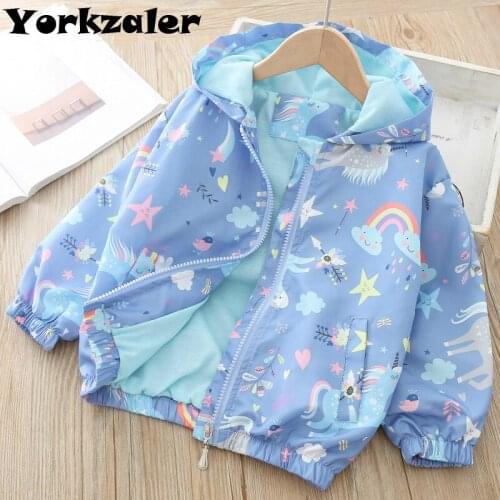 YORKZALER Girls' Windbreakers