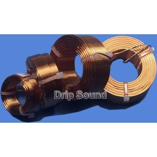 1pcs 1.0mm 0.1mH-1.7mH Speaker Crossover Audio Amplifier Inductor 4N Oxygen-Free Copper Wire Coil #Copper