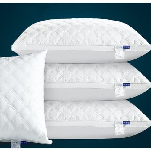 1PC White Pillow Filling Neck Pillow Core for Sleeping Bed Sore Cotton Pillow Filler Non-woven Cushion Core Inner Home Decor