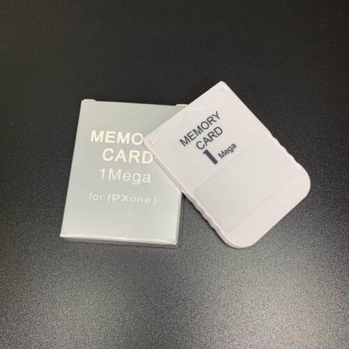 10PCS Full Capacity 1MB 1MEGA Memory Saver Card For PSONE PS1 PSX