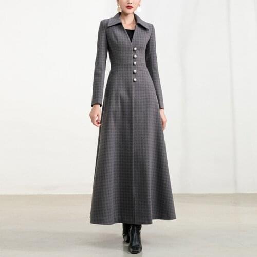 2020 new winter winter winter off season special price mid long high-end woollen overcoat