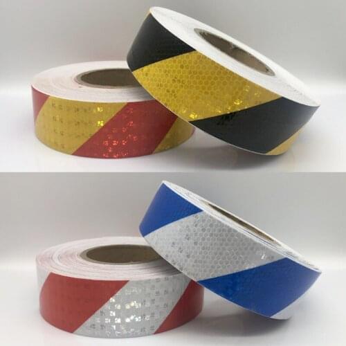 5cmx30m Body Reflective Safety Stickers Night Driving Waterproof Wide Reflective Stickers Warning Tape Bicycle Accessories