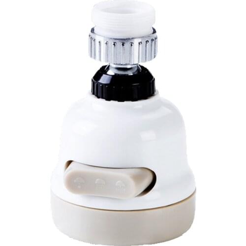 360 Swivel Faucet Aerator For Kitchen Accessory Water Tap Nozzle Sink Mixer Bubbler Sprayer 3 Modes Adjustable Extender