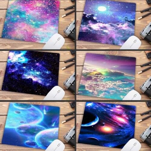Mairuige Big Promotion Space Colorful Anti-Slip Mouse Pad 180x220x2mm Mat Cool Design Computer Anti-skid Table Mat Game Pad