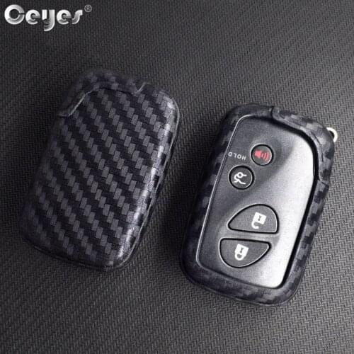 Ceyes Car Styling Protection Remote Silicone Key Covers Shell 3 4 Buttons Case For Lexus RX LX GX ES250 RX270 Auto Accessories
