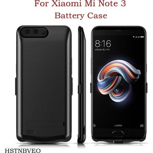 6500mAh External Battery Charger Cases For Xiaomi Mi Note 3 Battery Case Portable Powerbank Cover For Xiaomi Note 3