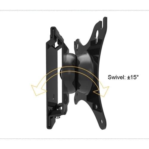 360 Degree Full Motion LCD Monitor Holder Ultra-thin Wall Mount TV Mount Loading15kgs LG315