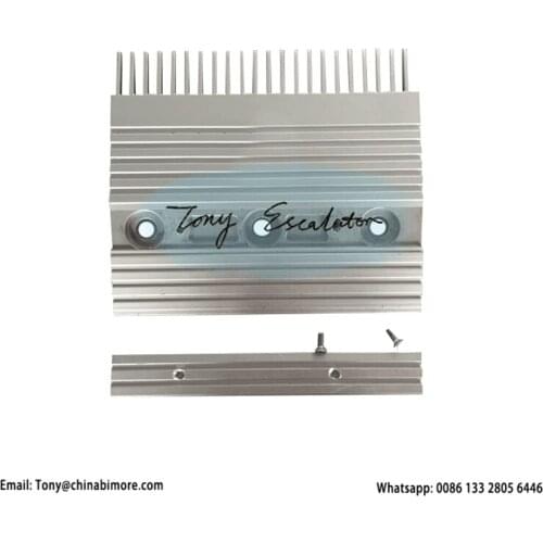 Escalator KOAC011 DEE1718891 Comb AL L201.5mm W173mm Hole Space 153mm RHS 22T