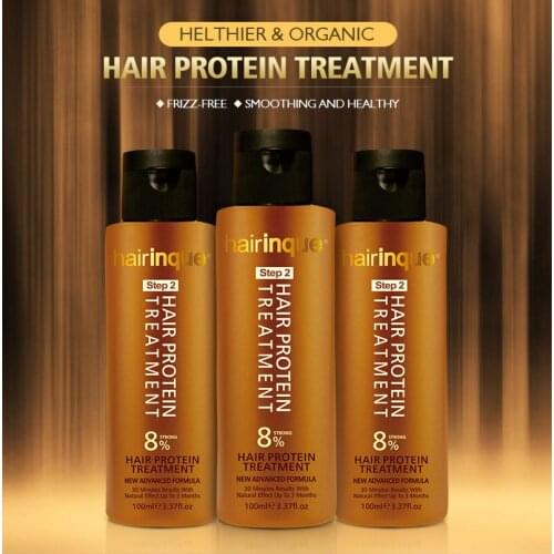HAIRINQUE 8% keratin hair treatment for middle East and South Americans repair damaged curly hair make hair smooth hair care