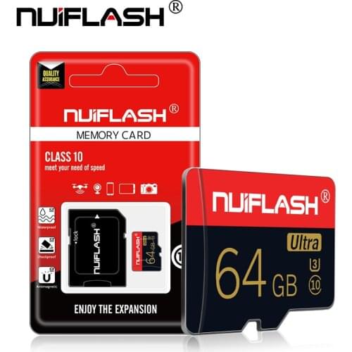 Memory card 32GB 64GB 128GB cartao de memoria 8GB 16GB Class 10 micro sd card 256gb flash usb cards with Adapter