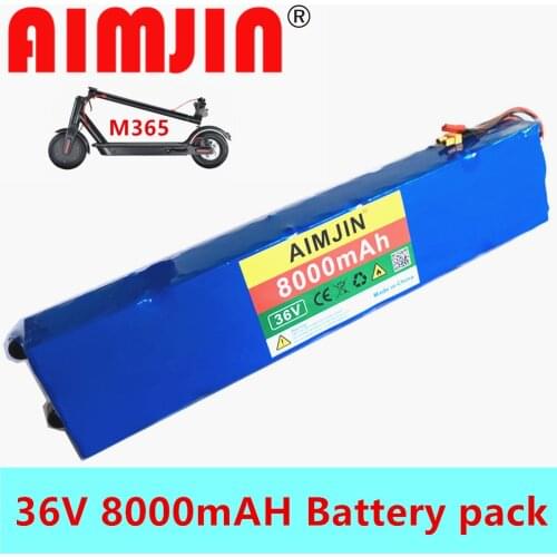 2021 New 36V 10s3p 8000mAh Special Battery Pack for Xiaomi M365/Pro/1S Scooter,Scooter Accessories