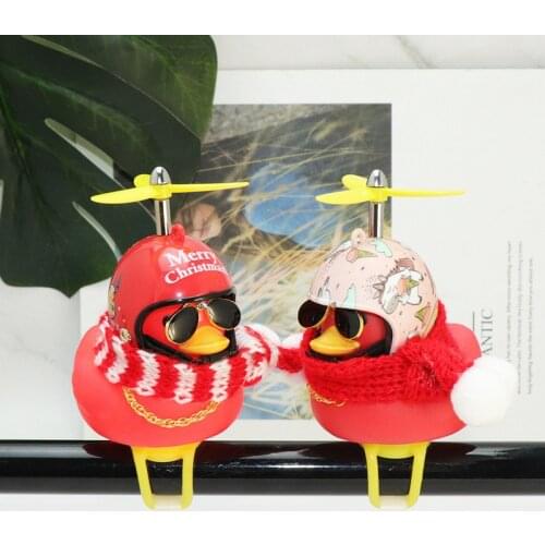 New Hot Duck Car Goods Gift Wind-breaking Wave-breaking Duck For Car Ornaments Decoration Accessories Car Interior Supplies