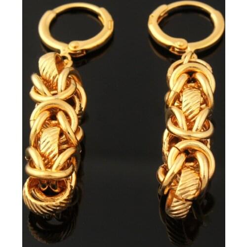 Adixyn Charm Earings / Gold Color Dorp/Dangle Earrings for women Free shipping