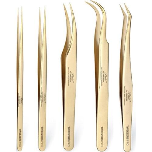 Eyelash extension tweezers Pliers Professional Tweezers Stainless Steel High Precision Eyelash Tweezers scissors Makeup Tool