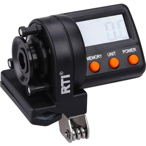 Fishing Line Counter Clip On Rod Meter Gauge Depth Finder Digital Fishing Line Counter 999M Fishing Accessory