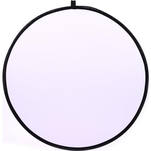 CY 43inch 110cm flash Translucent reflector Portable Collapsible Light Round Photography Reflector for photo Studio Photo Disc