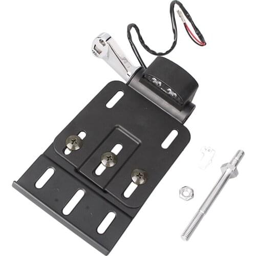 Motorcycle Fender Eliminator Registration Plate Holder License Frame w/ LED Light for Harley XL1200 XL883 Sportster 2004-up