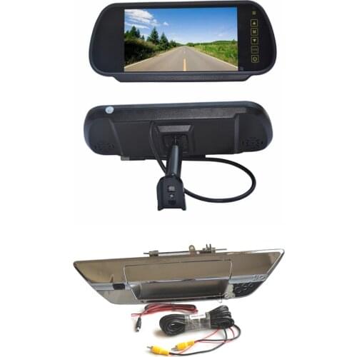 Vardsafe VS3787R 7 Inch Replacement Rear View Screen Display & Reverse Backup Camera for Toyota Hilux (2015-2019)
