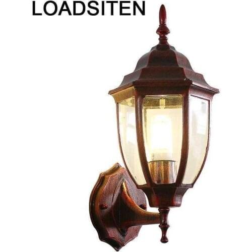 Lampara Candeeiro De Parede Bathroom Vintage Lamp Aplik Lamba Aplique Luz Pared Luminaire For Home Wall Bedroom Light
