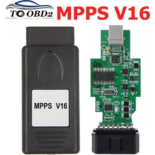 2019 High Quality MPPS V16 ECU Chip Tuning Tool Mpps V16 support For EDC16 EDC17 MED9.X ect Excellent MPPS V16