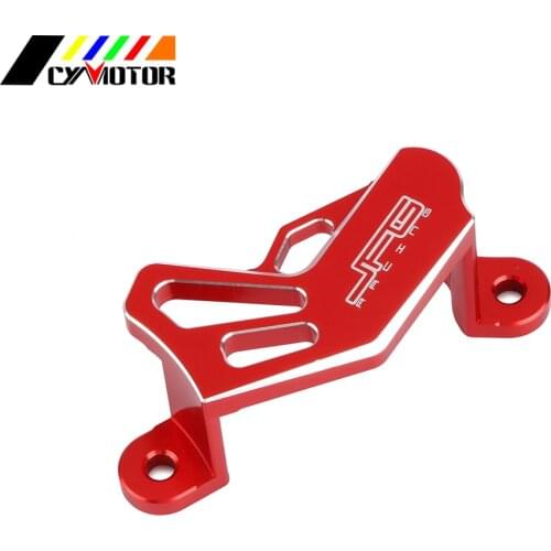 Rear Brake Caliper Adapter Guard Protector Protection For HONDA CR125 CR250 CRF250R CRF250X CRF450R CRF450X CRF450RX CRF