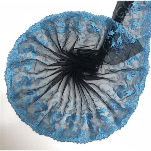 14Yards Bridal Lace Edging 21cm Sewing Crafts Corded Wedding Trim Embroidery Applique