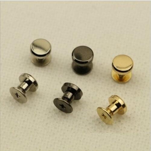 20 pieces/lot) luggage handbag hardware accessories new high-grade plating package flat screw accessories