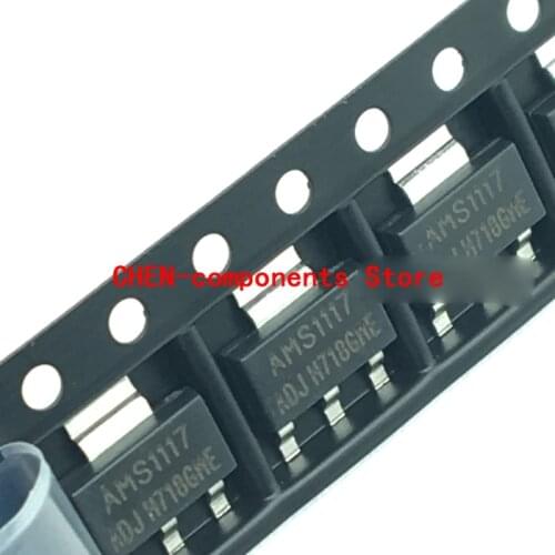 20pcs AMS1117-ADJ Step-down IC SOT-223