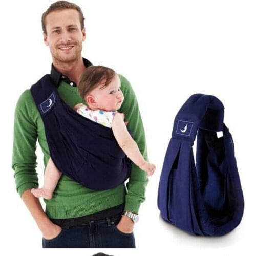 2017 most popular BabaSling cotton Breathable Infant Carrier Adjustable Newborn wrap Sling Backpacks Sponge Baby Suspenders
