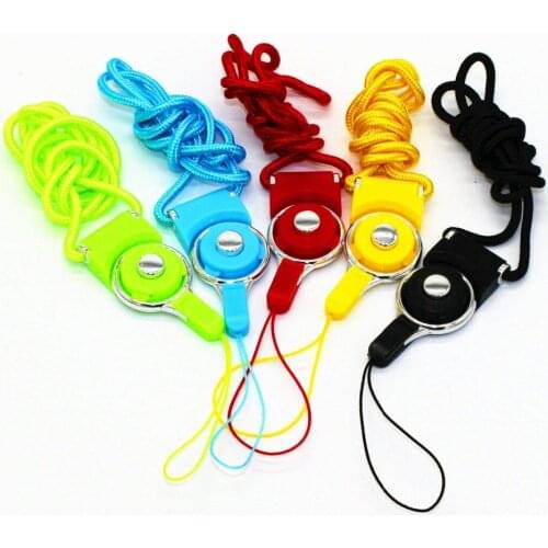 5 PCS multicolor Fashionable Universal Neck Strap Lanyard for Mobile Phones