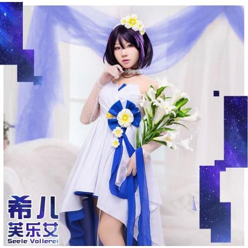 Anime Honkai Impact 3 Seele Vollerei Game Cosplay Costume Full Dress Daily Women Carnival Party Uniform Brand New