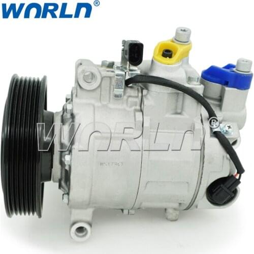 AUTO A/C COMPRESSOR for Audi A6 2004-2011 2.4 2.8 3.0 3.2 A7 2.8 3.0/A6 2.4 3.0 TFSI/Q5 3.2 TFS/S5 3.0I V6/A5 3.2 V6 4F0260805
