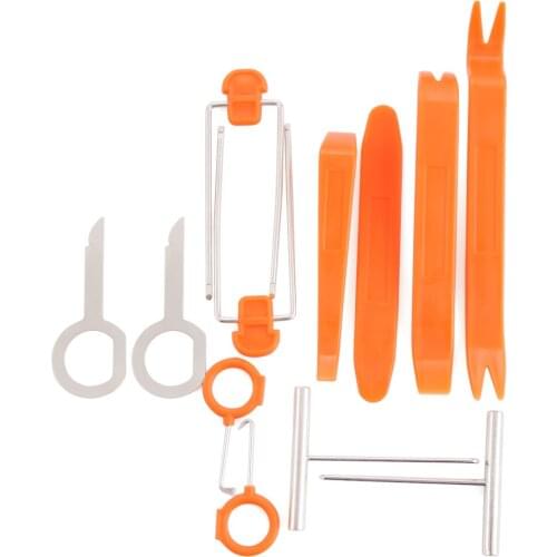 Car Door Clip Panel Radio Remove Install Tool for Citroen C2 C3 C4 Picasso C5 C4L C-QUATRE c-Elysee c5 c3-xr c2 Numero 9