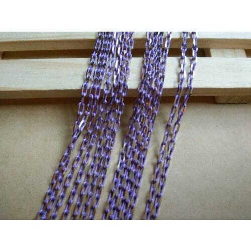 Bracelet necklace material DIY steel chain accessories Jewelry parts brass chain/2.7*5MM SMB1029