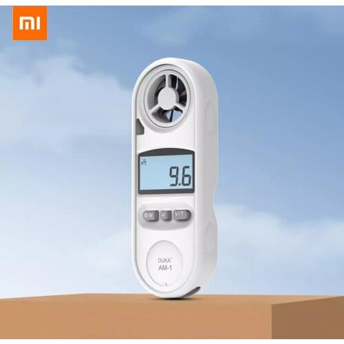 Xiaomi DUKA Digital Anemometer Wind Measuring Instrument Finger-sized Can Measure Wind Speed and Temperature At The Same Time