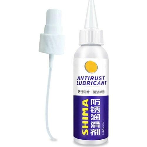 100ml Rust Inhibitor Rust Remover Derusting Spray Car Maintenance Cleaning For Kitchen Door Lock And Window Lubricating