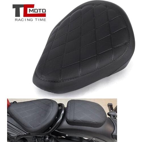 Motorcycle Accessories Driver Front Leather Pillow Solo Seat Cushion for Honda Rebel CMX 300 500 CMX300 CMX500 Rebel500 2017-21